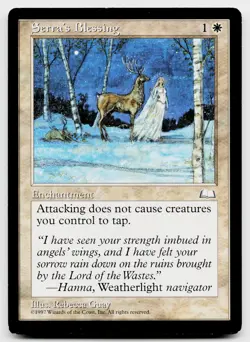 MTG Serra's Blessing U Weatherlight LP - Image 1