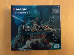 MTG LOTR Scene Box — Aragorn at Helm’s Deep — NEW/SEALED — Tales of Middle-earth - Image 1