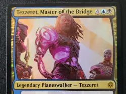 Tezzeret Master of the Bridge Foil Buy-a-Box Promo WAR 275/264 MTG LP/NM - Image 3
