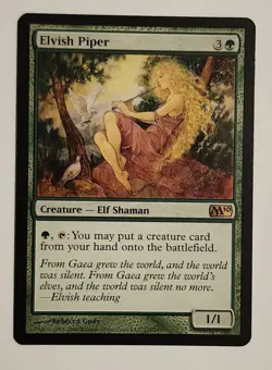 MTG Elvish Piper - Core Set 2010 (M10) Regular - NM Magic The Gathering - Image 1