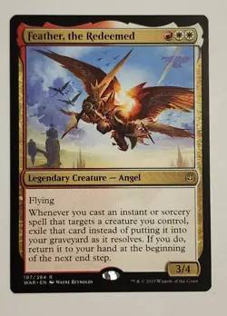 MTG Feather, the Redeemed - War of the Spark Regular - NM Magic The Gathering - Image 1