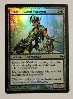 MTG Bramblewood Paragon FOIL - The List Reprints Foil - NM Magic - Image 1