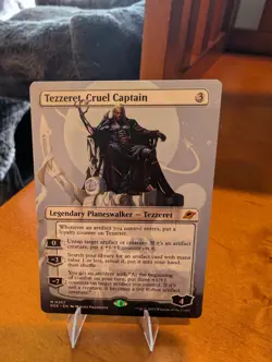 Tezzeret, Cruel Captain (Borderless) Edge of Eternities Regular - Image 1