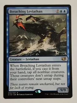 MTG Breaching Leviathan - Commander 2014 Regular - NM Magic The Gathering - Image 1