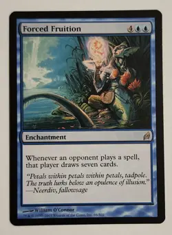 MTG Forced Fruition - Lorwyn Regular - NM Magic The Gathering - Image 1