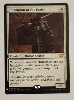 MTG Champion of the Parish - The List Reprints Regular - NM Magic The Gathering - Image 1