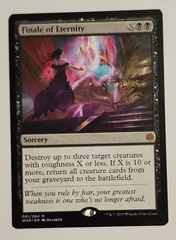 MTG Finale of Eternity - War of the Spark Regular - NM Magic The Gathering - Image 1