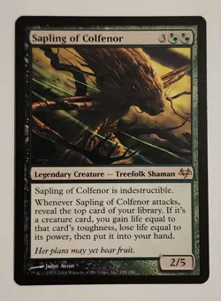 MTG Sapling of Colfenor - Eventide Regular - NM Magic The Gathering - Image 1