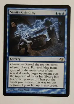 MTG Sanity Grinding - Eventide Regular - NM Magic The Gathering - Image 1
