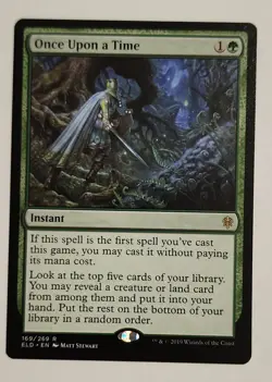 MTG Once Upon a Time - Throne of Eldraine Regular - NM Magic The Gathering - Image 1