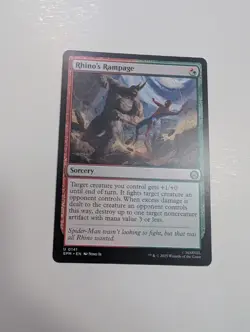 MTG - Rhino's Rampage - Marvel's Spider-Man NM/M Condition - Image 1