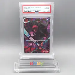 One Piece Card PSA10 Shanks PRB02 OP06-007 SP SR 2025 Japanese PS701 - Image 1