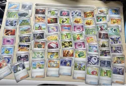 246 Pokemon Trainer Card Lot - Mixed Trainers, Items, Stadiums & Supporters - Image 1