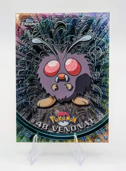 2000 Topps Chrome Pokemon: Venonat #48 - NM - Image 1