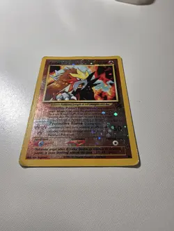 Marill 29 Entei 34 SWIRL Black Star Promo 2001 Movie Vintage Pokemon Card WOTC - Image 3