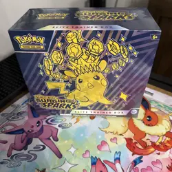 Pokemon TCG Scarlet & Violet Surging Sparks Elite Trainer Box ETB - Image 1