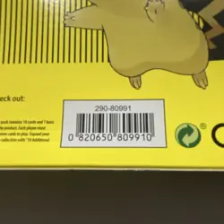 Pokemon Pikachu & Zekrom-GX Premium Collection Box Booster Oversize Card English - Image 5