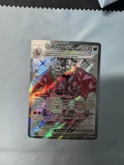 Pokemon 2024 Scarlet & Violet Promo Charizard EX FA #SVP EN 074 - Image 2
