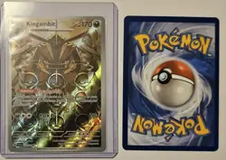 Kingambit 220/198 Full Art Scarlet & Violet Base Set Pokemon TCG & Bonus Card - Image 1