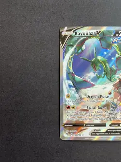 Pokemon TCG Rayquaza V Alt Art Evolving Skies 194/203 Near Mint Condition - Image 3