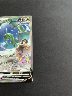 Pokemon TCG Rayquaza V Alt Art Evolving Skies 194/203 Near Mint Condition - Image 4