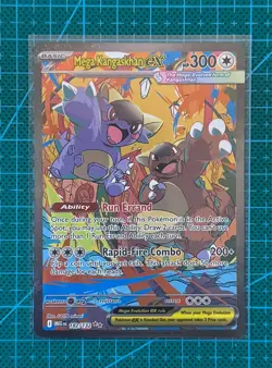 Pokemon TCG Mega Kangaskhan Ex 182/132 Special Illustration Rare Mega Evolutions - Image 1