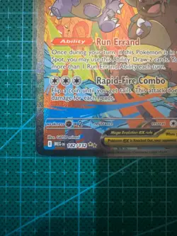 Pokemon TCG Mega Kangaskhan Ex 182/132 Special Illustration Rare Mega Evolutions - Image 4
