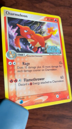 Pokemon 2006 Charmeleon 29/100 EX Crystal Guardians Holo MP - Image 2