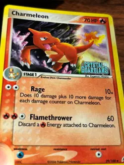 Pokemon 2006 Charmeleon 29/100 EX Crystal Guardians Holo MP - Image 4