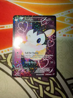 Pokemon Emolga Full Art Legendary Treasures Radiant Collection RC23/RC25 - Image 3