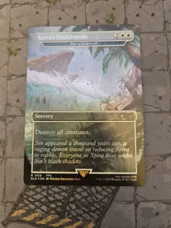 Spira's Punishment FOIL Final Fantasy Secret Lair Magic the Gathering MTG - Image 1