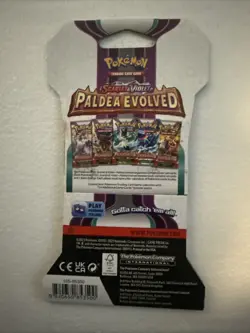 2023 | Pokemon | Scarlet & Violet: Paldea Evolved Sleeved Booster Pack | Sealed - Image 2