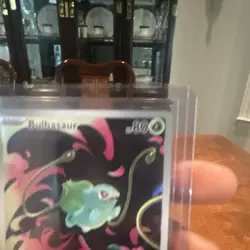 Pokemon Bulbasaur Me01: Mega Evolution 133/132 Illustration Rare Full Art Holo - Image 3