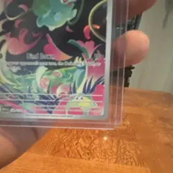 Pokemon Bulbasaur Me01: Mega Evolution 133/132 Illustration Rare Full Art Holo - Image 4