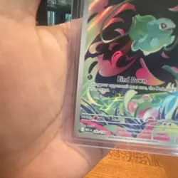 Pokemon Bulbasaur Me01: Mega Evolution 133/132 Illustration Rare Full Art Holo - Image 5