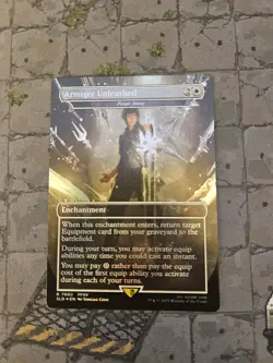 Armiger Unleashed FOIL Final Fantasy Secret Lair Magic the Gathering MTG - Image 1