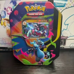 Mega Charizard X and Y Tins Sealed 2026 Set of 2 Pokemon TCG Phantasmal Flames - Image 2