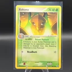 Pokemon TCG Kakuna 36/112 EX FireRed & LeafGreen Stage 1 70HP Uncommon Regular - Image 1
