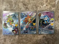 Pokemon 2026 First Partner Illustration Collection Series 1 Promos Set 40-42 - Image 1