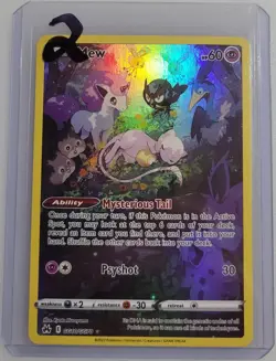 Mew GG10/GG70 Pokemon Crown Zenith: Galarian Gallery Holo NM (2 of 3) - Image 3
