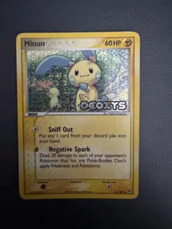 Pokemon TCG Vintage 3 Bundle: Minun 41/107, Minun 7/97, Plusle 76/147 - Image 3
