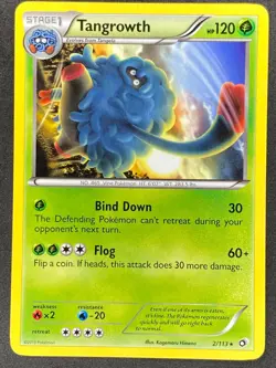 Pokemon Tangrowth 2/113 LTR Legendary Treasures NM - Image 1