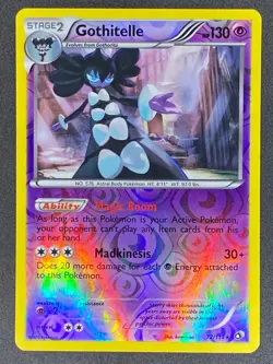 Pokemon Gothitelle Reverse Holo 72/113 LTR Legendary Treasures LP/NM - Image 1