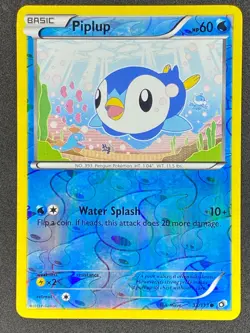 Pokemon Piplup Reverse Holo 33/113 LTR Legendary Treasures LP/NM - Image 1