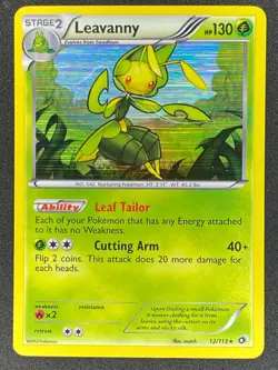 Pokemon Leavanny 12/113 LTR Legendary Treasures LP/NM - Image 1