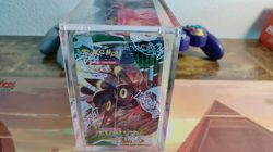 Pokemon TCG Sword and Shield Evolving Skies Booster Box Sealed in Acrylic Case - Image 4