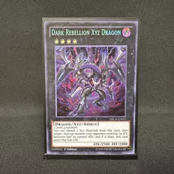 LP - Dark Rebellion Xyz Dragon - 1st Secret - NECH-EN053 - Yu-Gi-Oh - Image 1