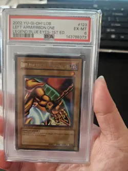 Sequential PSA 6 to 8 1st Edition Exodia The Forbidden One LOB 120-124 Yu-Gi-Oh - Image 5