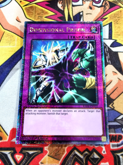 Dimensional Prison ra04-en132 1st Edition (NEW) Quarter Century Rare Yu-Gi-Oh! - Image 1