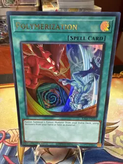 Yu-Gi-Oh! Polymerization Hero Alt Art RA03-EN051 Ultra Rare NM - Image 1